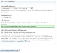 D6 Installation Website-konfig Server