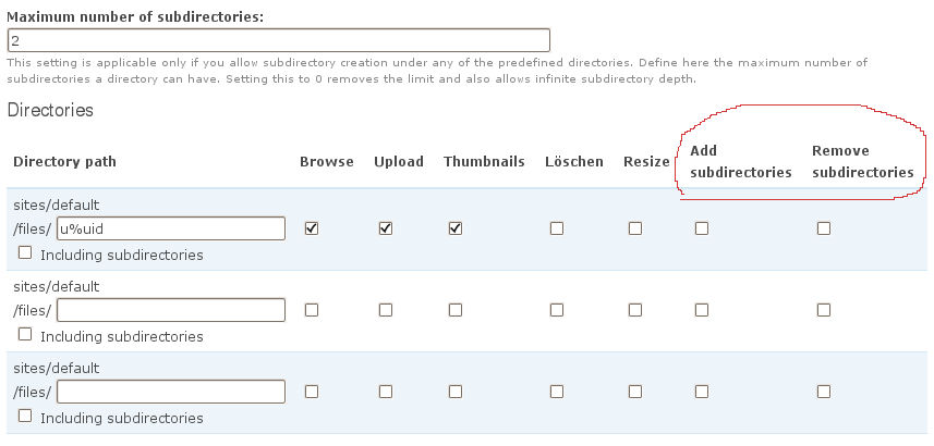 imce_mkdir add subdirectories
